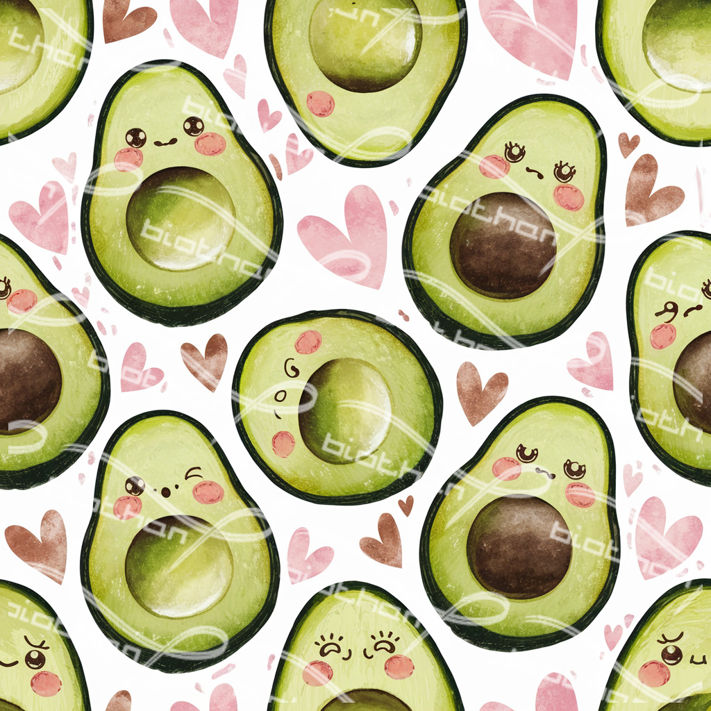 Avocados ColorThan design - BioThane® Beta 520 Standard