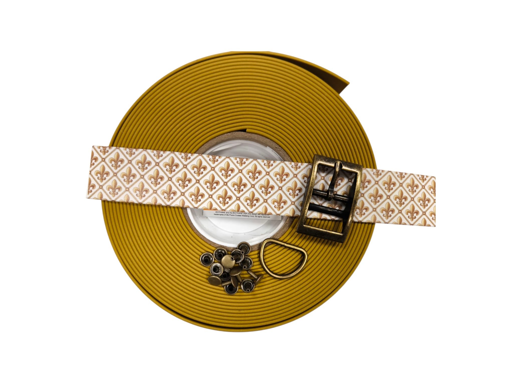 DIY Golden Fleur de Lis Colorthan® design s komponenty