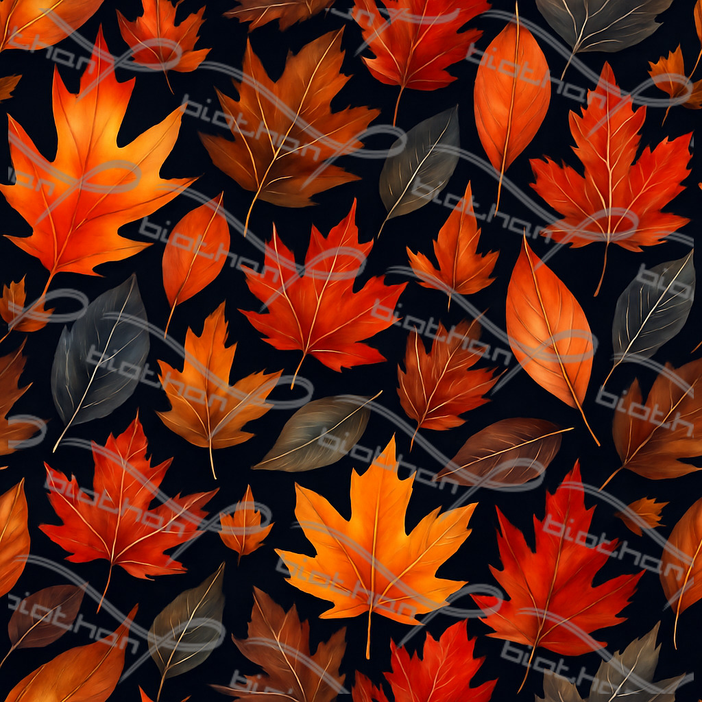 Orange Fall ColorThan design - BioThane® Beta 520 Standard