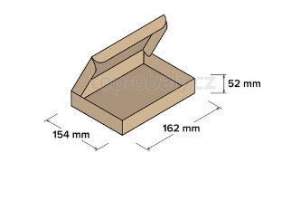 Kartonové klopové a post krabice