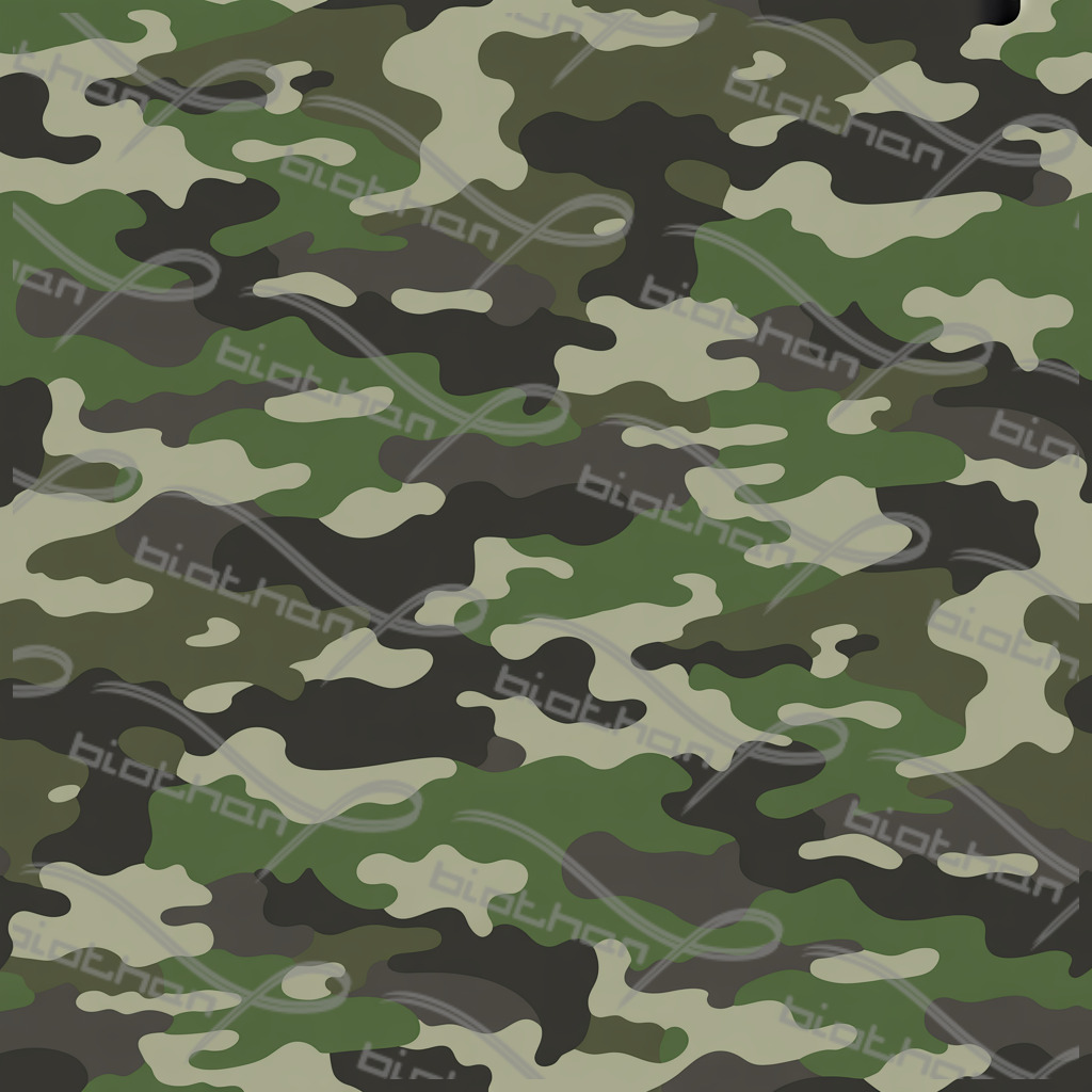 Military Camouflage ColorThan design - BioThane® Beta 520 Standard