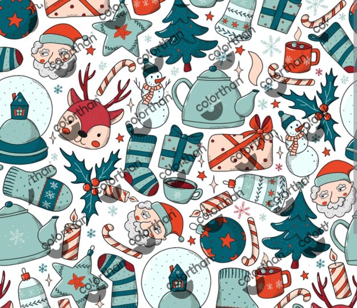 Xmas Vibes ColorThan design - BioThane® Beta 520 Standard