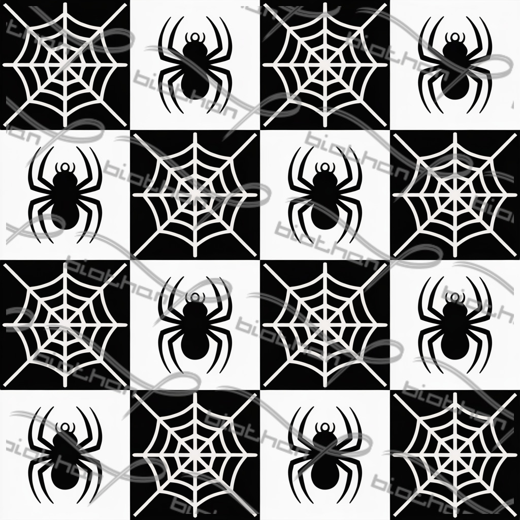 Spider Check Mat ColorThan design - BioThane® Beta 520 Standard