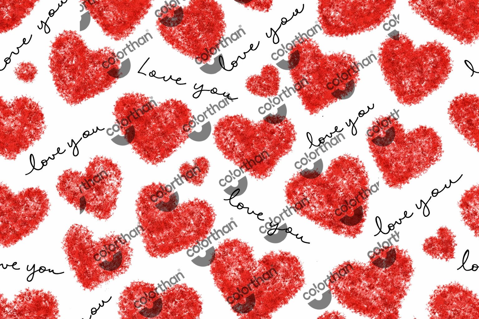 Love You ColorThan design - BioThane® Beta 520 Standard