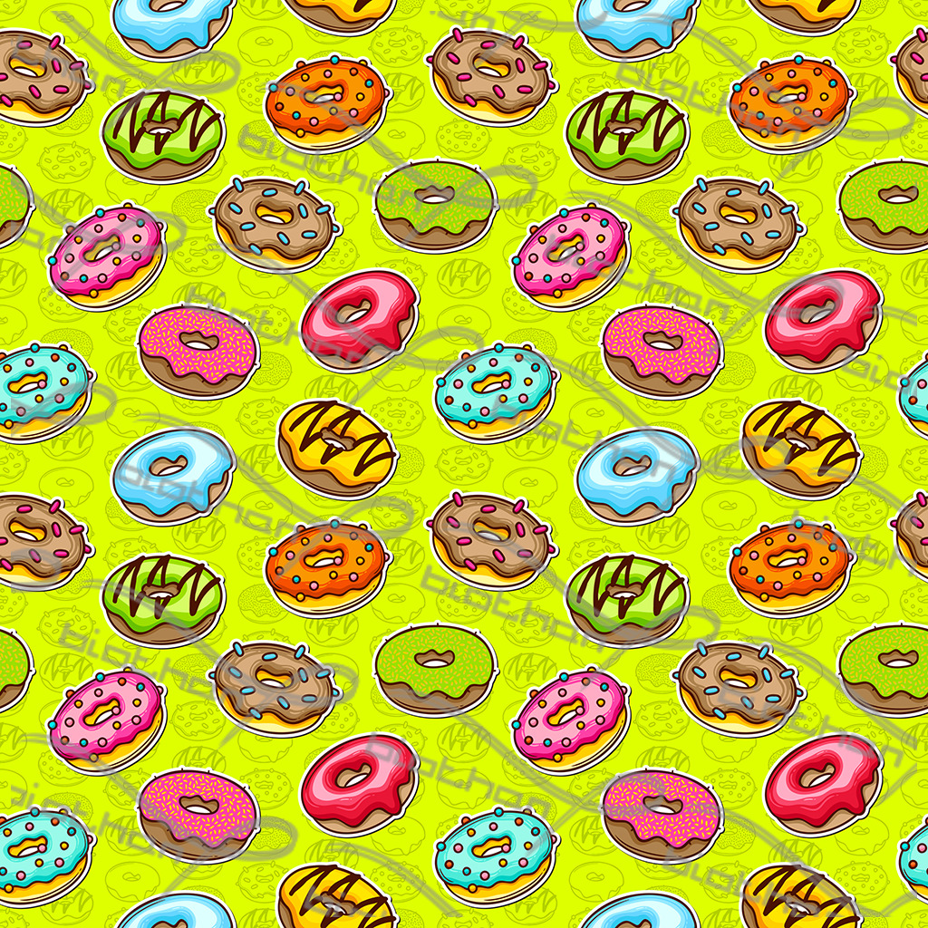 Yellow Donuts ColorThan design - BioThane® Beta 520 Standard