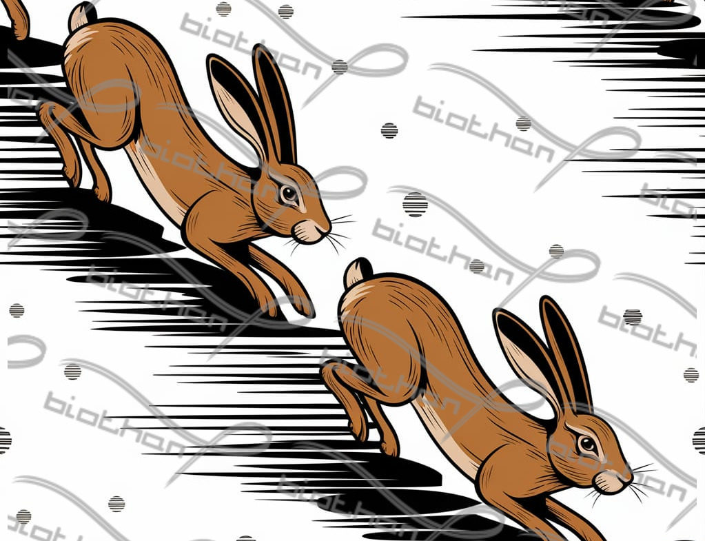 Rabbit run ColorThan design - BioThane® Beta 520 Standard