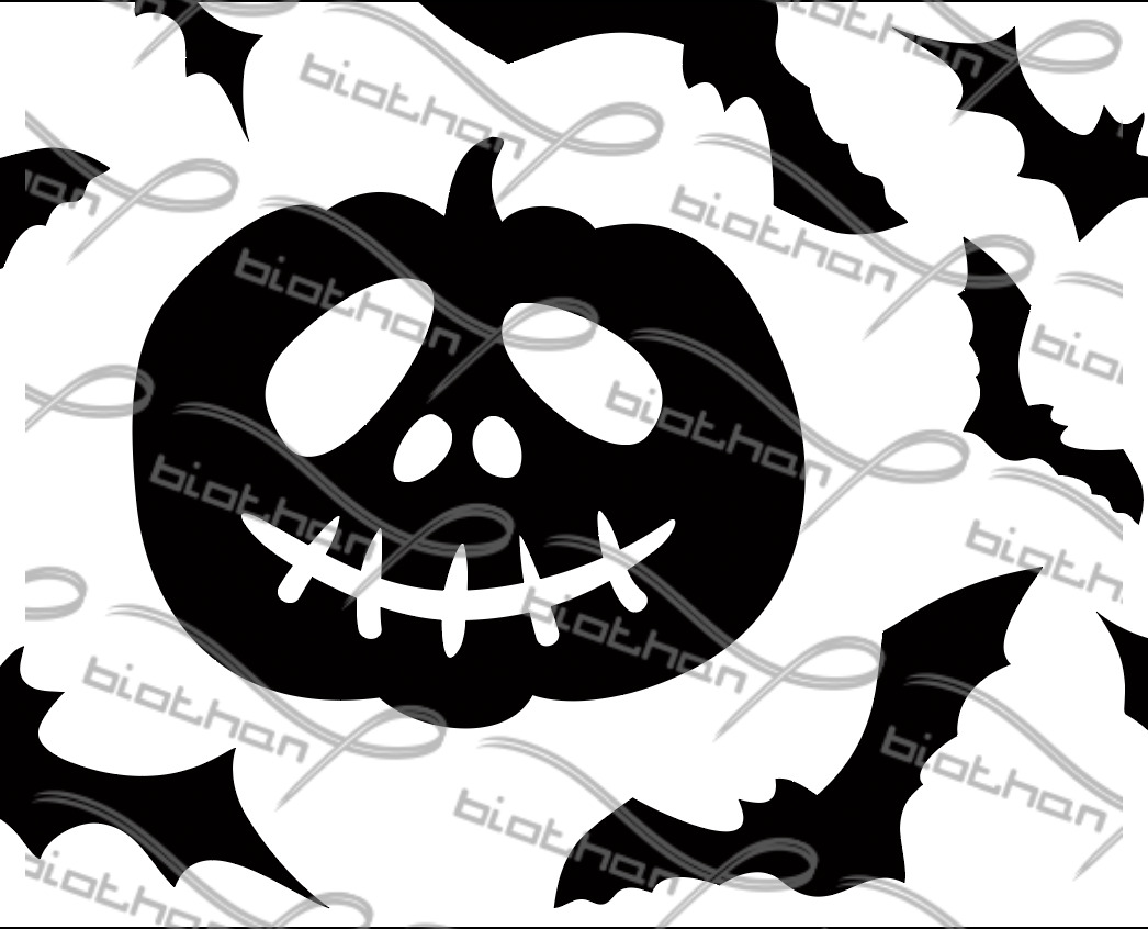 Halloween positiv ColorThan design - BioThane® Beta 520 Standard