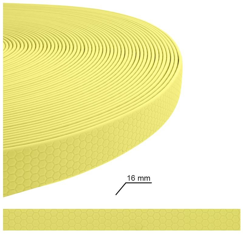 PASTEL YELLOW voděodolný popruh hexa