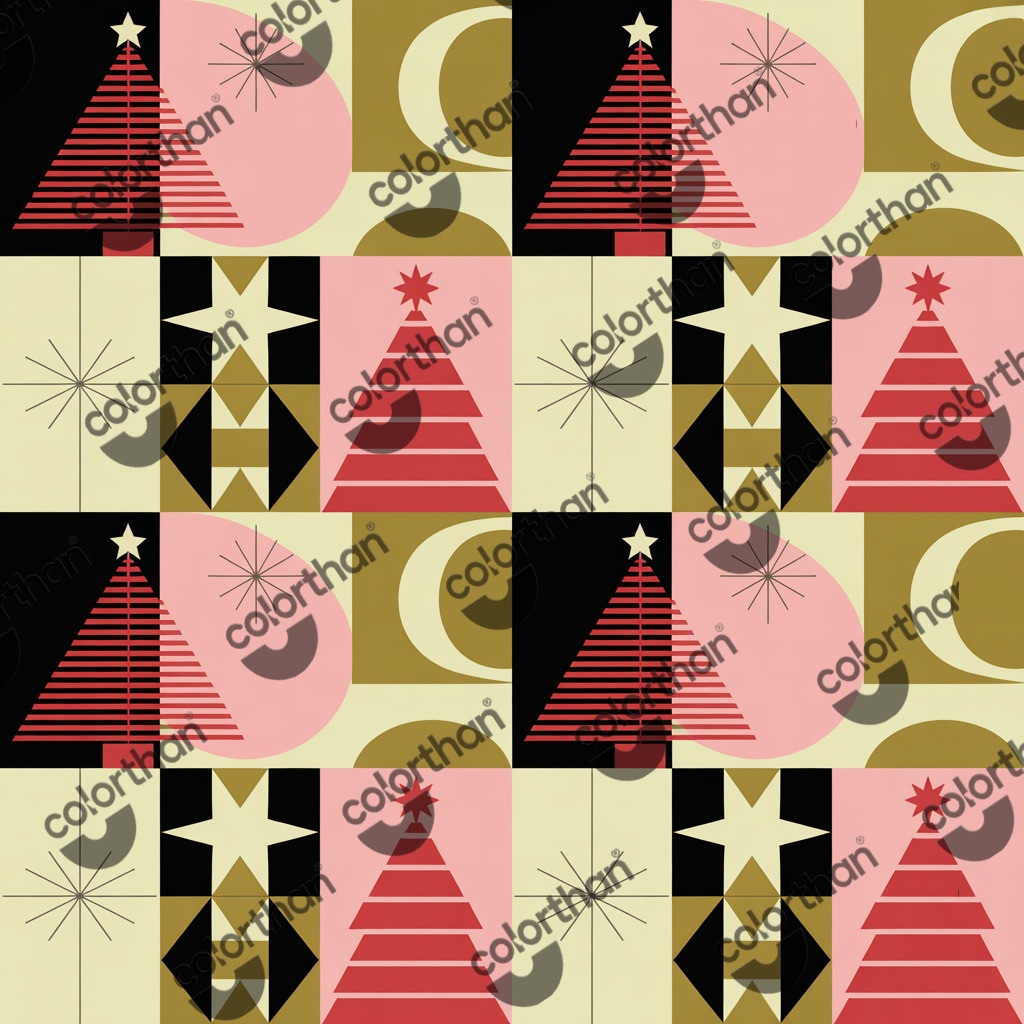 Xmas Patchwork ColorThan design - BioThane® Beta 520 Standard