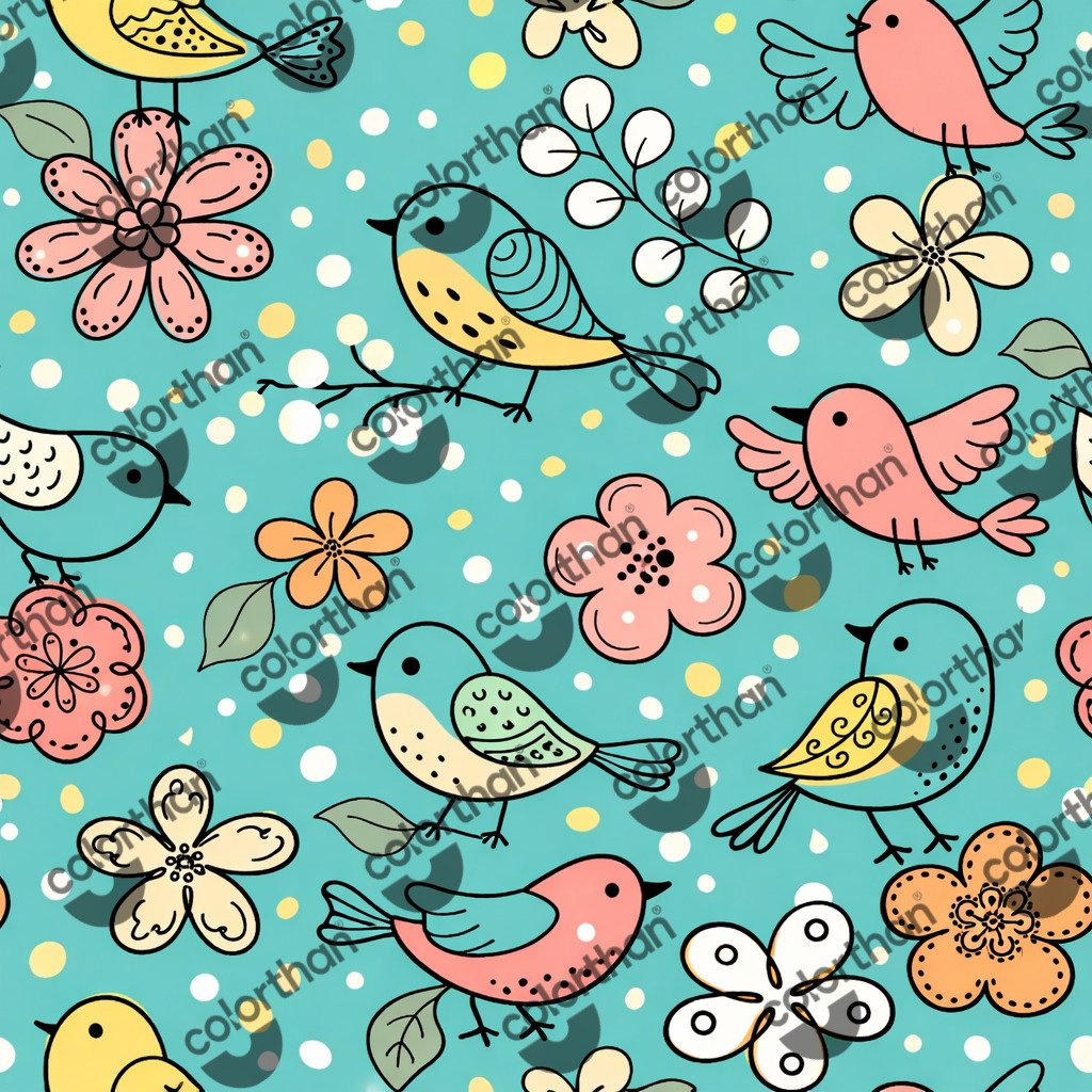 Spring Chirps ColorThan design - BioThane® Beta 520 Standard