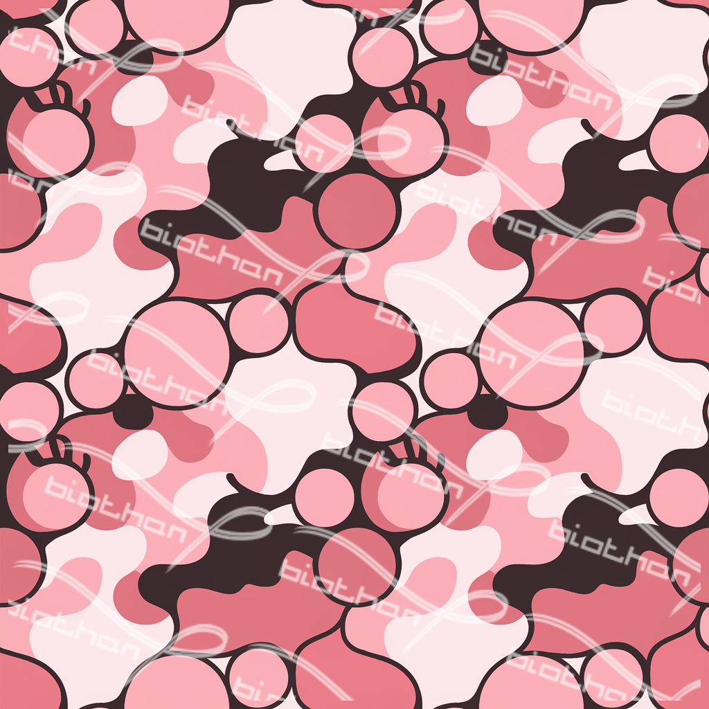 Bubble Camo ColorThan design - BioThane® Beta 520 Standard