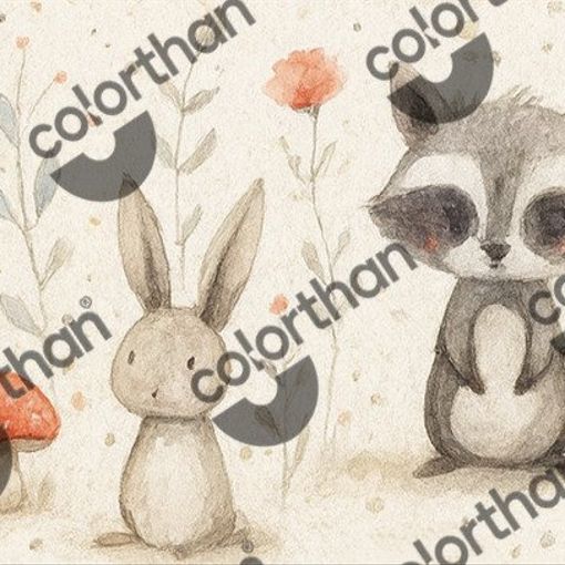 Woodland Buddies ColorThan design - BioThane® Beta 520 Standard