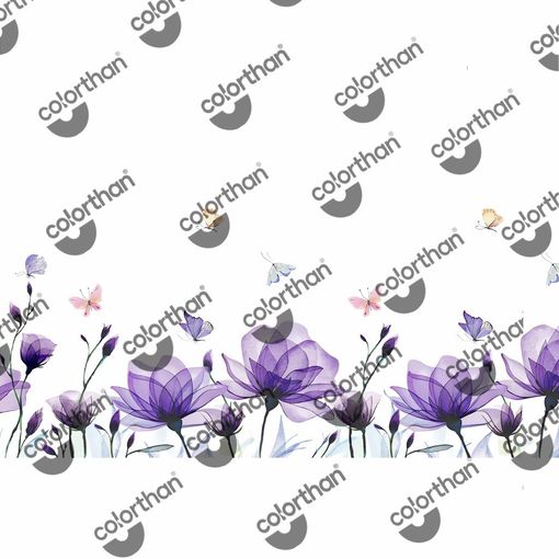 Violet Blossoms ColorThan design - BioThane® Beta 520 Standard