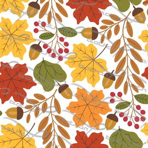 Woodland Autumn ColorThan design - BioThane® Beta 520 Standard
