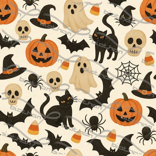 Ghosty Halloween ColorThan design - BioThane® Beta 520 Standard