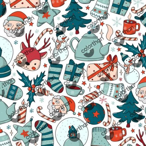 Xmas Vibes ColorThan design - BioThane® Beta 520 Standard