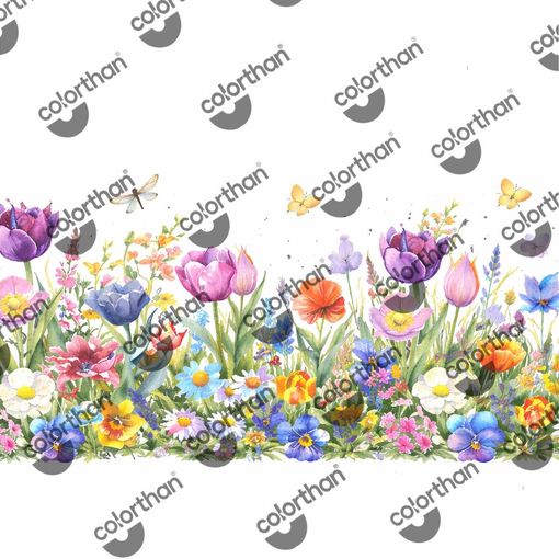 Spring Wildflower ColorThan design - BioThane® Beta 520 Standard