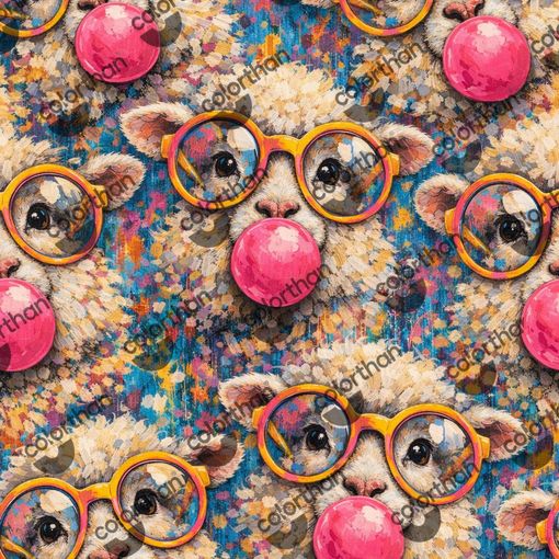 Cheeky Sheep ColorThan design - BioThane® Beta 520 Standard