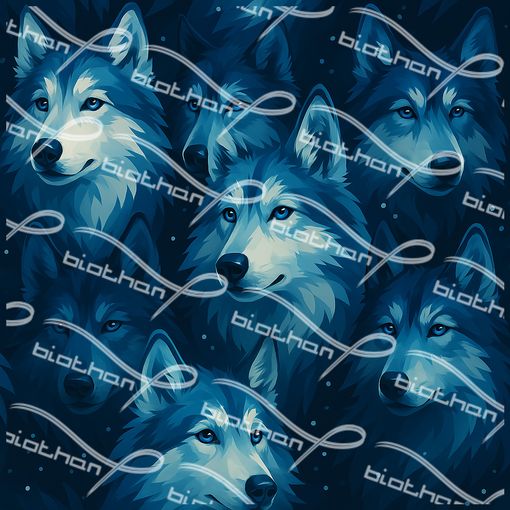 Huskies ColorThan design - BioThane® Beta 520 Standard