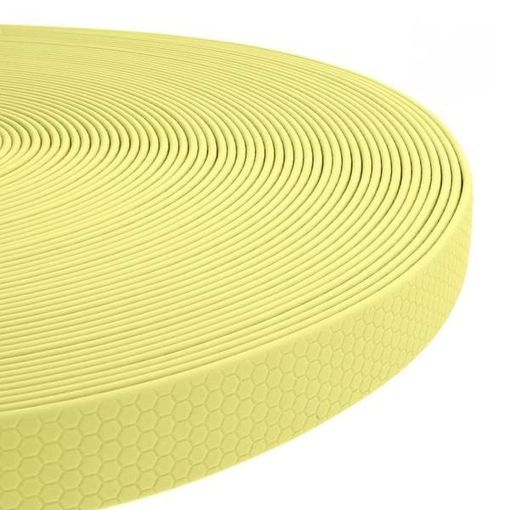 PASTEL YELLOW voděodolný popruh hexa