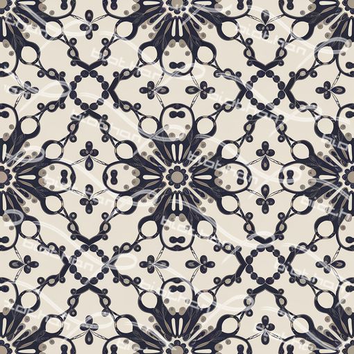 Victorian Filigree ColorThan design - BioThane® Beta 520 Standard