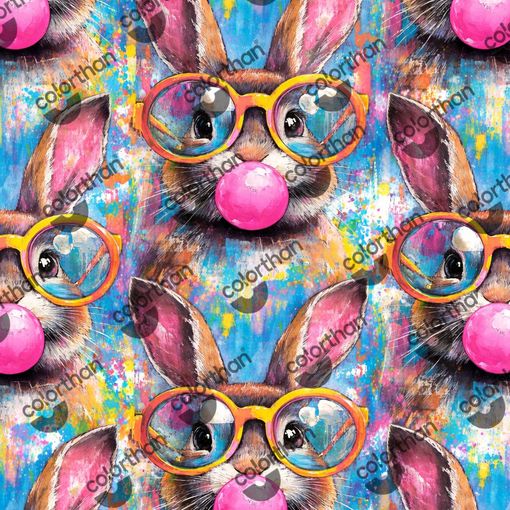 Bubble Bunny ColorThan design - BioThane® Beta 520 Standard
